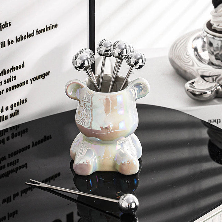 Lisslune | Nordic Tiny Bear Food Fruit Holder