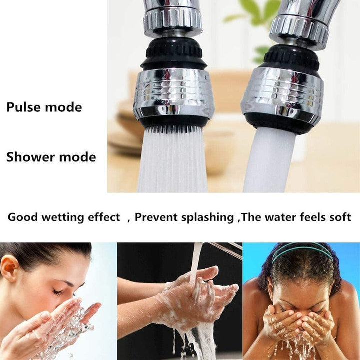 Lisslune | Water-saving 360° swivel faucet attachment for environmentally conscious living