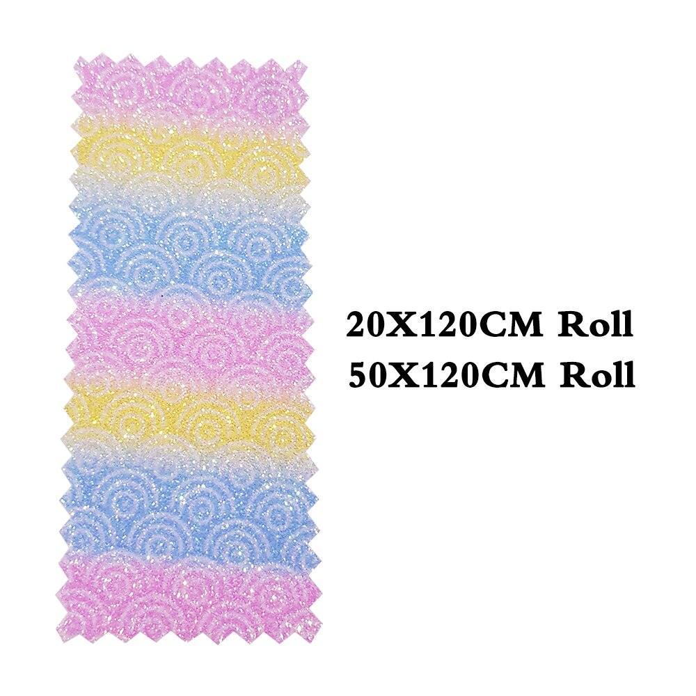 Lisslune | Vibrant Glitter Faux Leather Craft Roll - Ignite Your Creative Projects