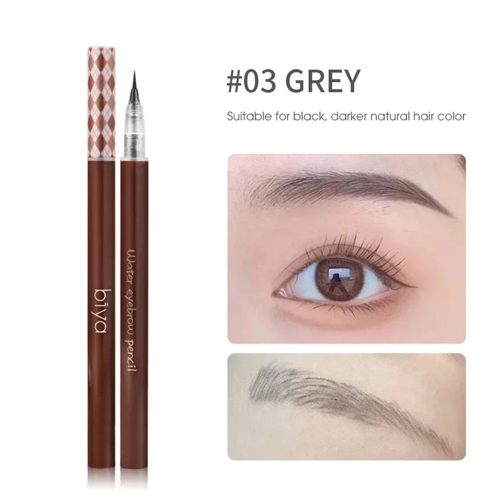 Rynx | 1PCS Waterproof Liquid Eye Cutter Easy to Color Sweatproof Eyebrow Pencil 0.01MM Ultra Thin Tip Eye Makeup Cosmetics