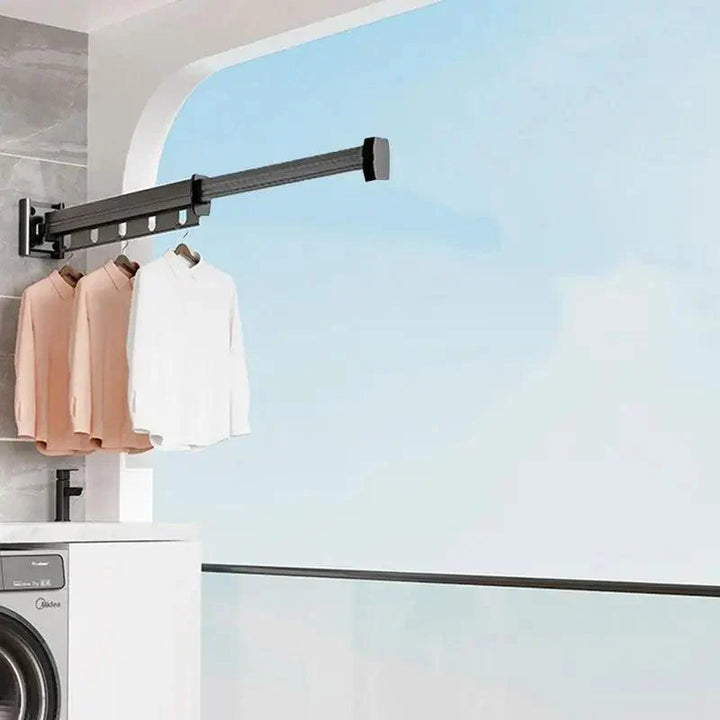 Lisslune | Collapsible Clothes Rack for Compact Storage in Indoor and Outdoor Areas