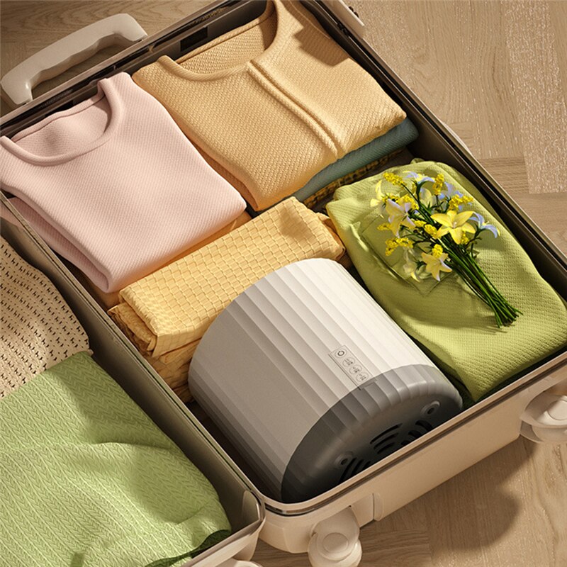 Lisslune | 4L Mini Portable Rotating Turbine Washing Machine
