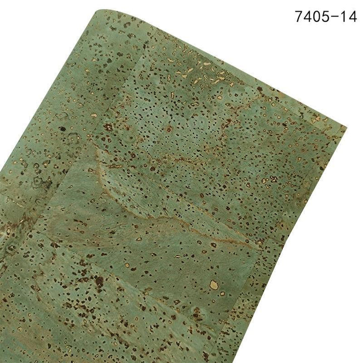 Lisslune | Cork style synthetic leather fabric for creative craft projects