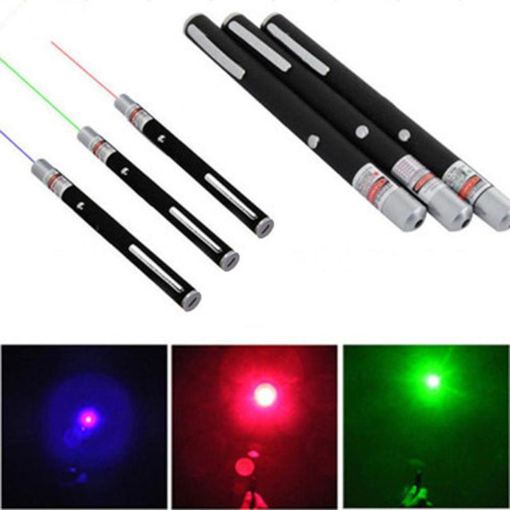 Lisslune | Multicolored USB Laser Pen: Enhance presentations and playtime with pets