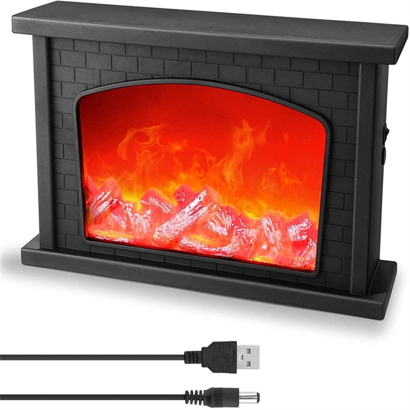 Lisslune | Inferno Portable Fireplace Night Lamp
