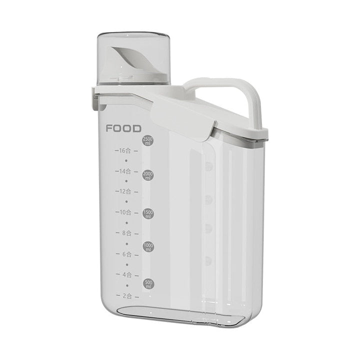 Lisslune | Transparent Measuring Food Storage Dispenser