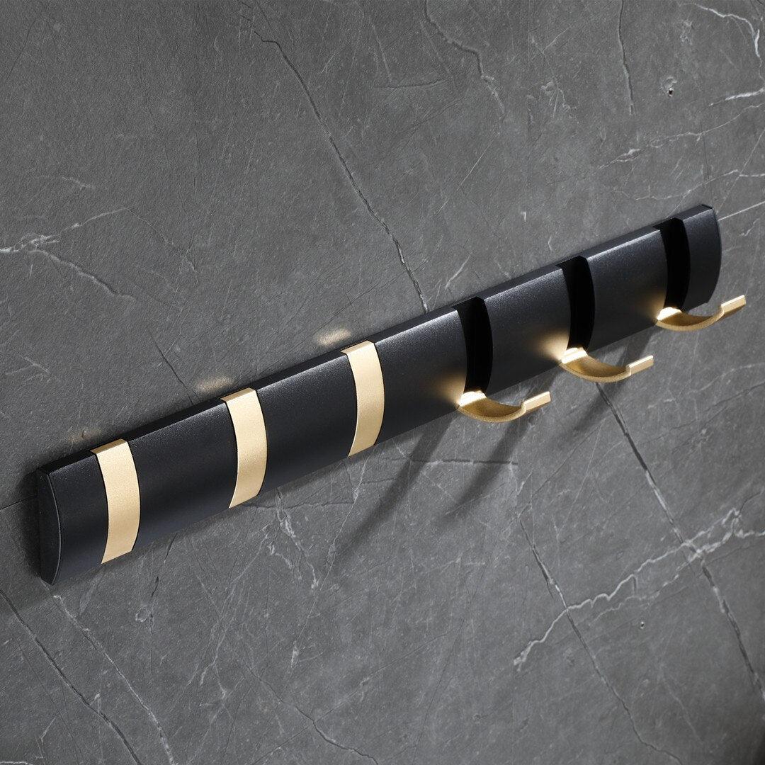 Lisslune | Compact and stylish towel hook organizer for improved storage at home