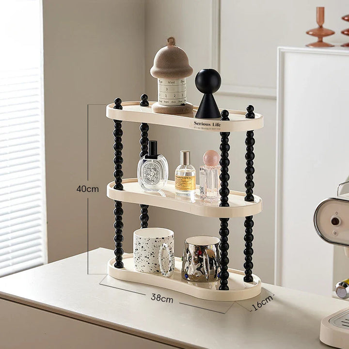 Rynx | INS Style multilayer storage shelf bathroom countertop cosmetic display desktop cup storage rack aromatherapy perfume holder