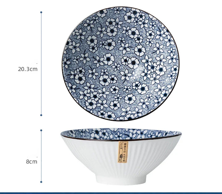 Lisslune | floral porcelain bowl set