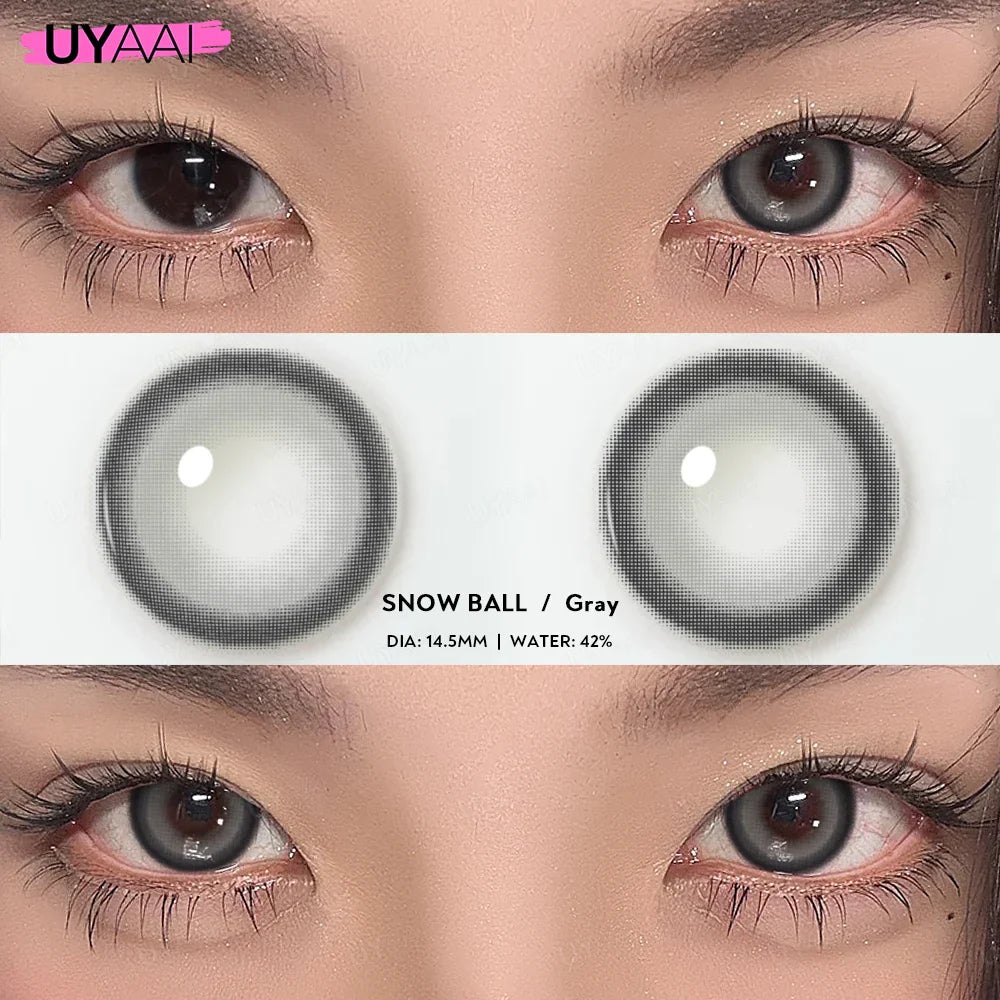 Rynx | 0~600 Myopia Natural Brown Colored Contact Lenses Gray Colored Lenses with Diopters Optical Lenses for Women Free Shipping