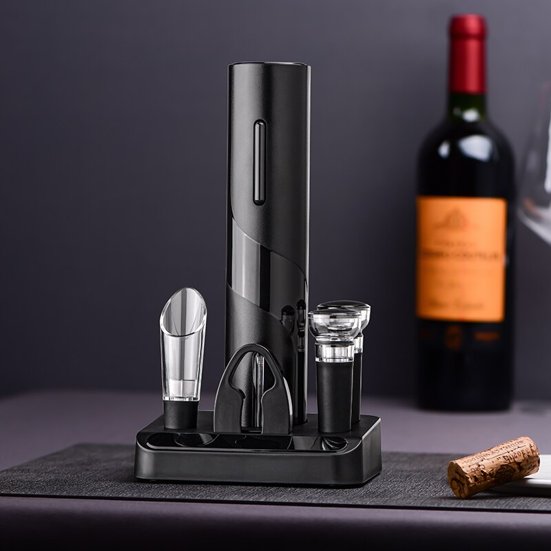 Lisslune | VinoLift Electric Wine Opener Set – Effortless Cork Removal