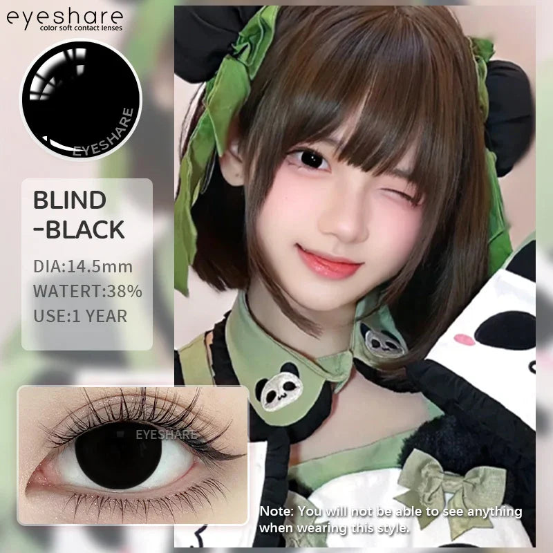 Rynx | Halloween lenses cosplay colors contact lenses for the eyes 1 pair black eye lens colored contact lenses white contact lenses blue lenses