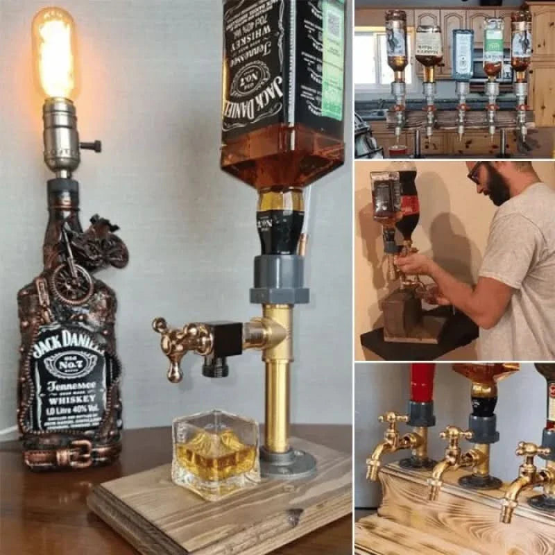 Lisslune | Wooden Beverage Dispenser – 5L Drink Server with Tap