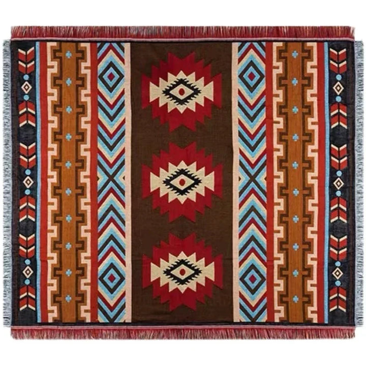 Lisslune | Outdoor Bohemian Picnic Blanket - Moisture-resistant Camping and Picnic Blanket in Ethnic Style