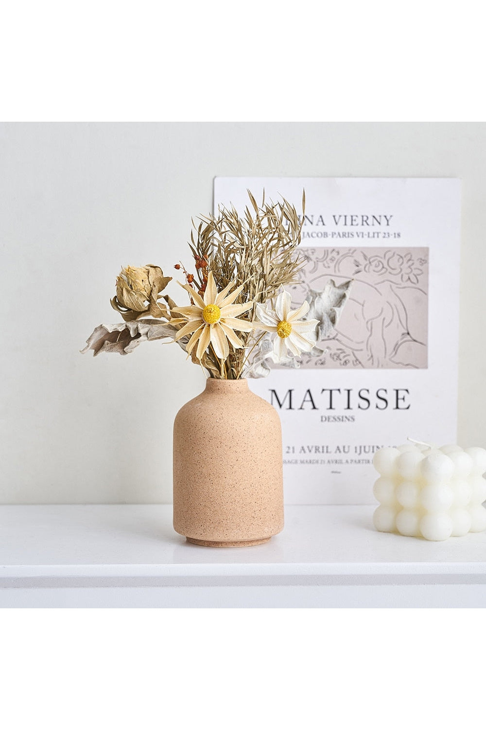 Lisslune | Ceramic vase - Light Academia