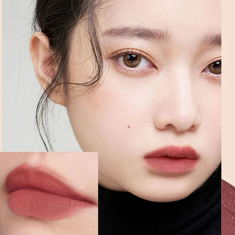 Rynx | 6 Colors Lip Mud Lipstick Velvet Matte Liquid Lipstick Waterproof Nude Lip Gloss Long-lasting Sexy Women Lip Tint Cosmetics