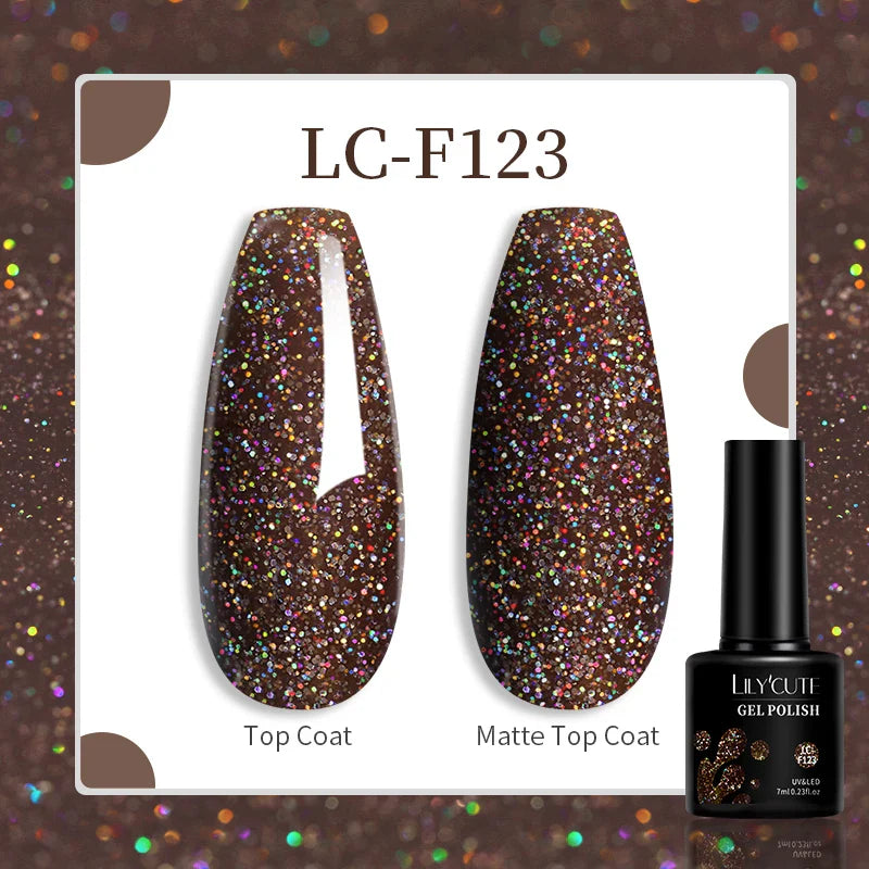 Rynx |7ML Snowlight Cat Magnetic Gel Nail Polish Grow-In-Dark Reflection Glitter Laser Semi-Permanent Soak Off UV Gel Nail Polish