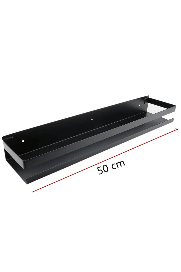 Lisslune | Modern black floating shelves