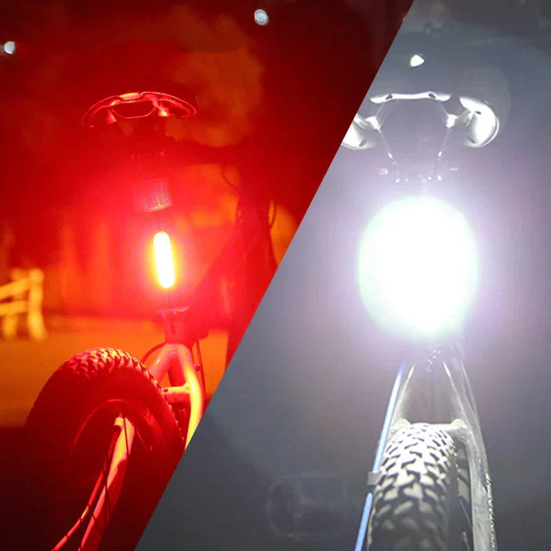 Lisslune | SafeRide - Smart Bicycle Flashlight for Maximum Visibility
