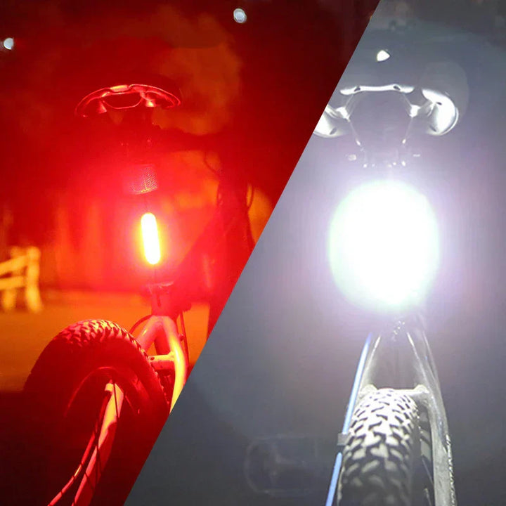 Lisslune | SafeRide - Smart Bicycle Flashlight for Maximum Visibility