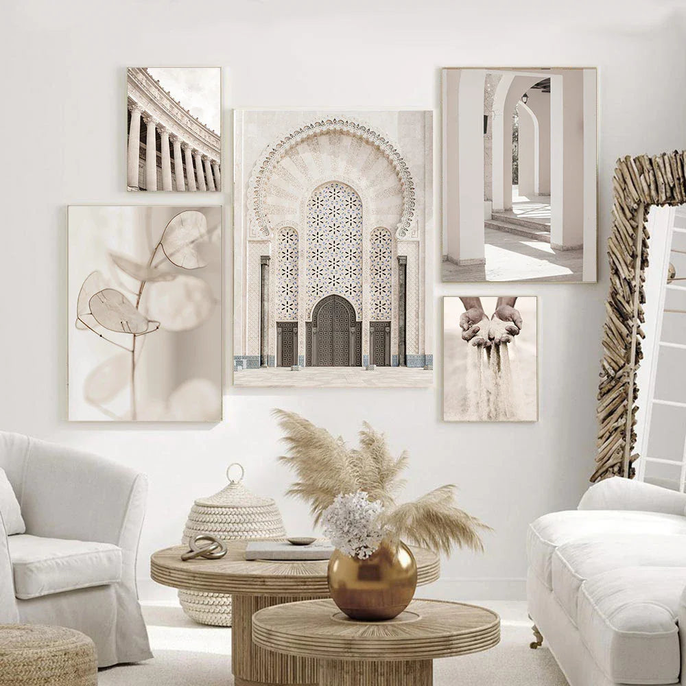 Lisslune | Mosque Canvas Poster