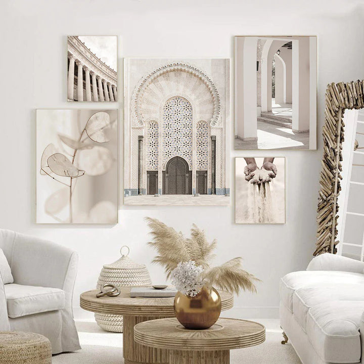 Lisslune | Mosque Canvas Poster