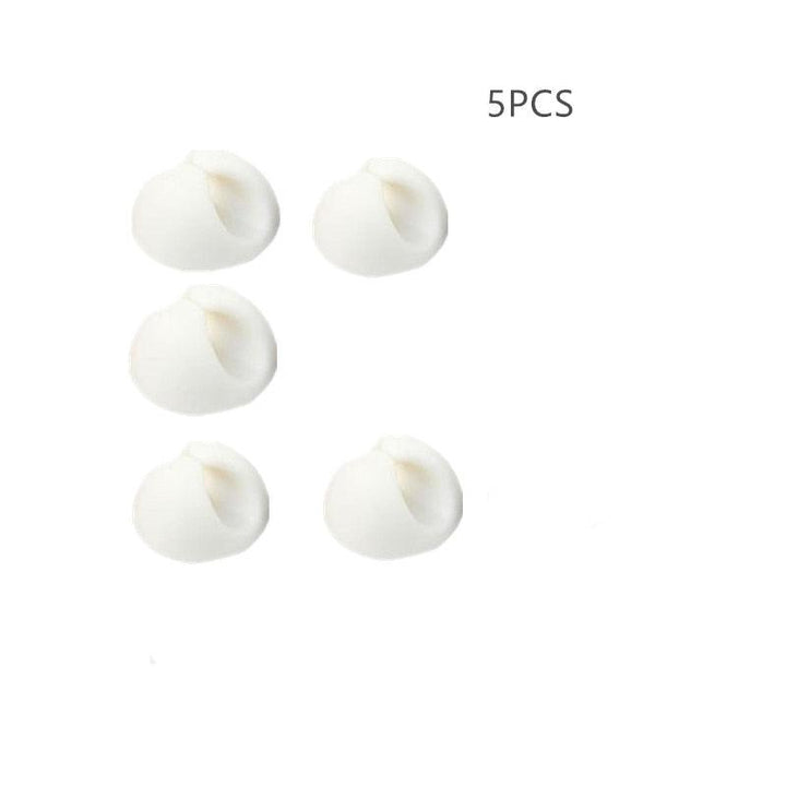 Lisslune | Silicone Cable Organizer Set: 5-Pack for tangle-free management
