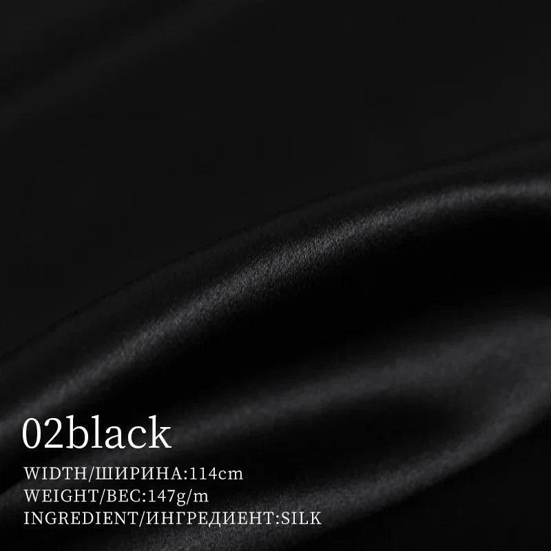 Lisslune | Opulent Red Raspberry 30 Momme Heavy Satin Silk Fabric for Refined Dress Couture and Couture Creations