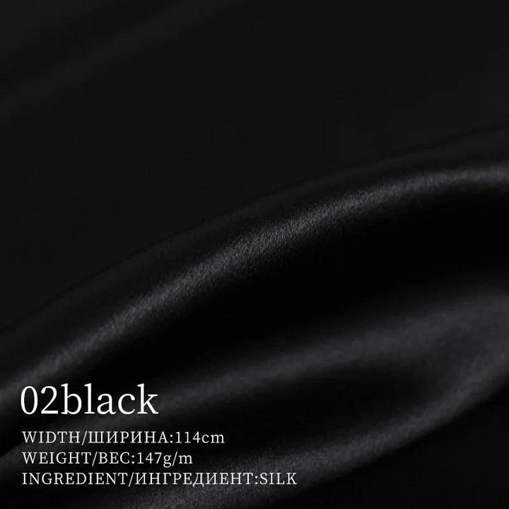 Lisslune | Opulent Red Raspberry 30 Momme Heavy Satin Silk Fabric for Refined Dress Couture and Couture Creations