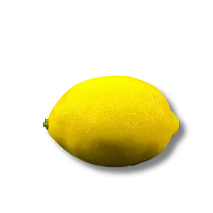 Lisslune | 12 pieces Realistic Artificial Lemons - Artificial Fruit Decoration for Kitchen and Home Styling