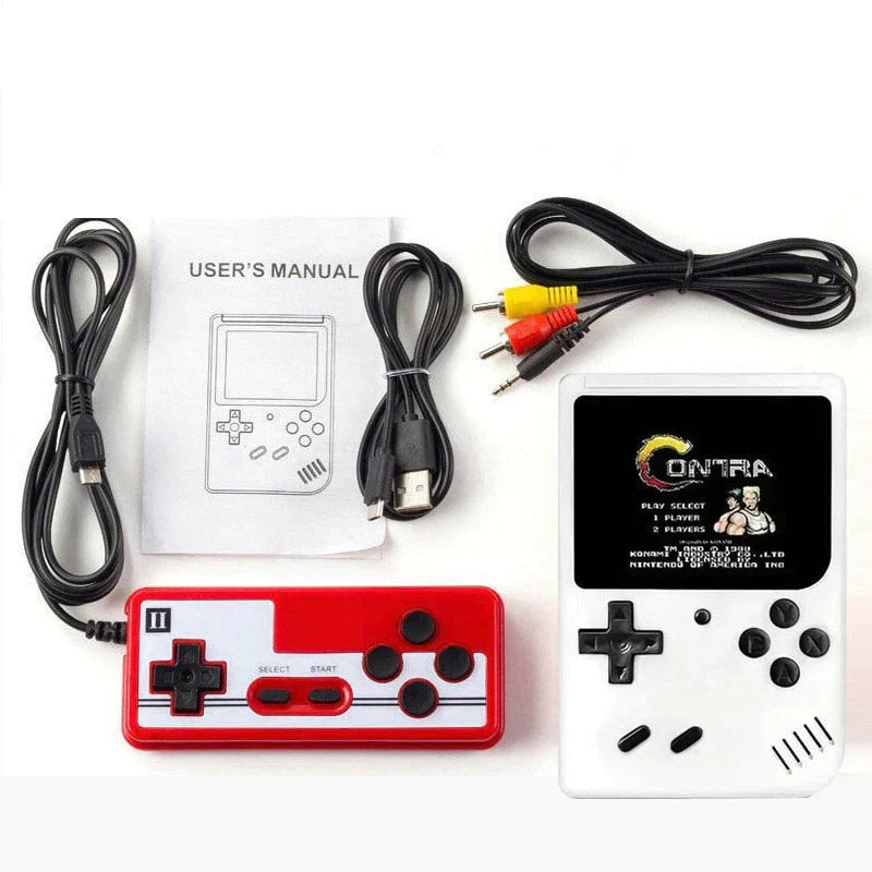 Lisslune | Ultimate 400-in-1 Retro Gaming Console – Classic Portable Handheld Game Player with TV Output