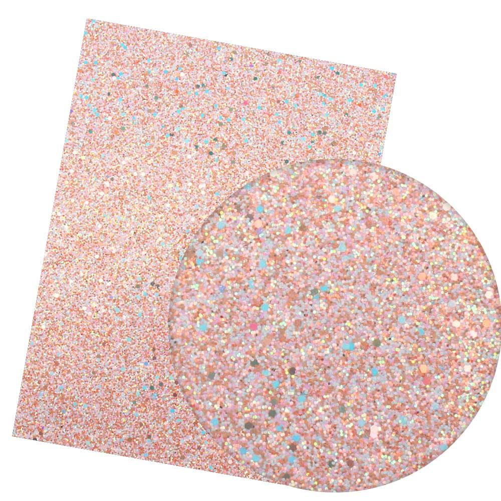 Lisslune | Iridescent Rainbow Glitter Vinyl Craft Roll - Creative Gloss Set