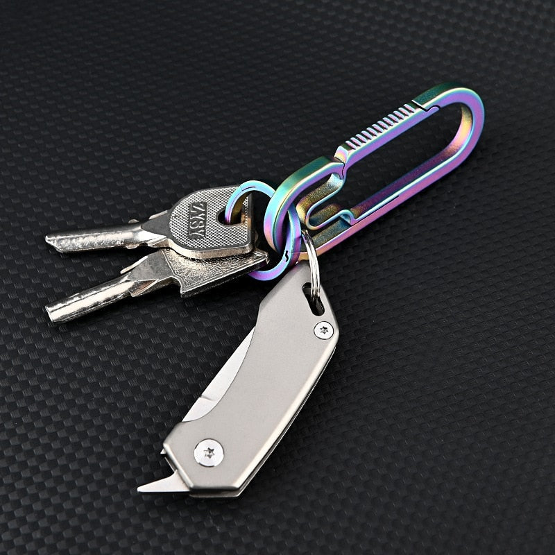 Lisslune | Titan-Titanium alloy Bag Keychain Knife