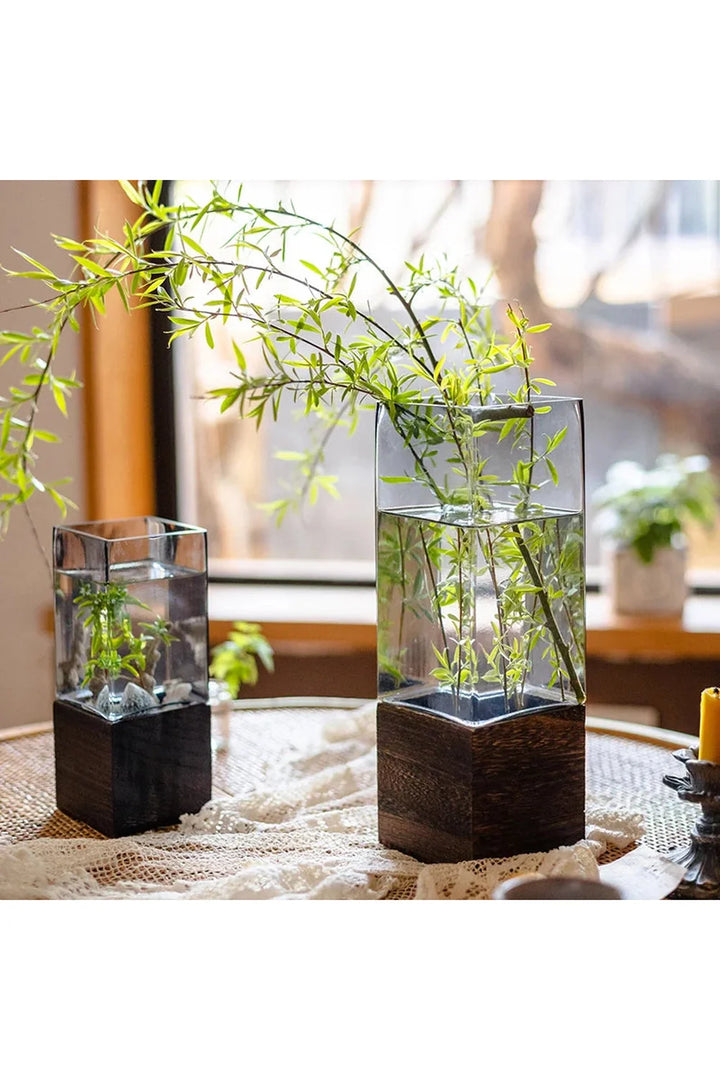Lisslune | Wood Plant Pot