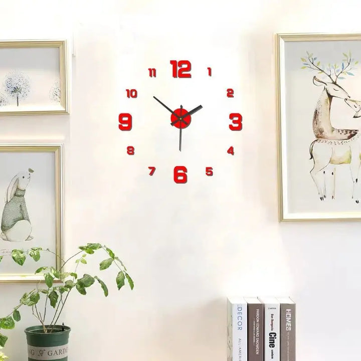 Lisslune | Creative frameless wall clock