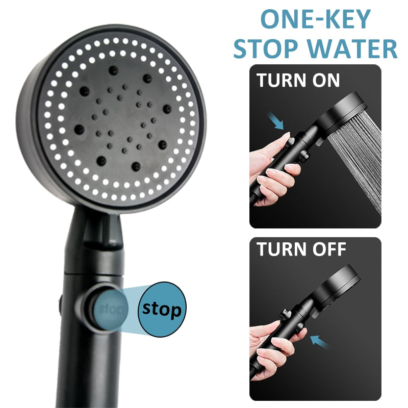 Lisslune | Adjustable Multi Mode High-Pressure Shower Head