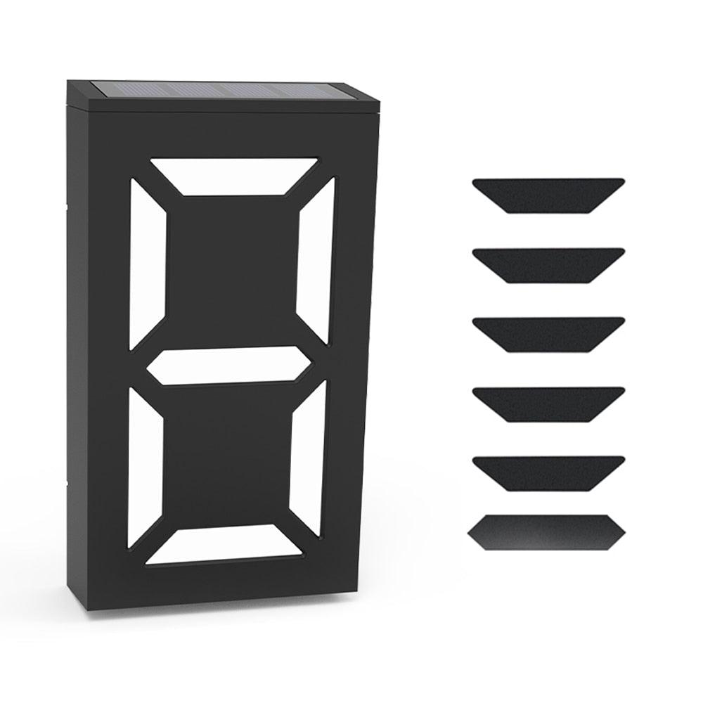 Lisslune | Elegant Solar-Powered LED House Number Sign: Contemporary Outdoor Signage