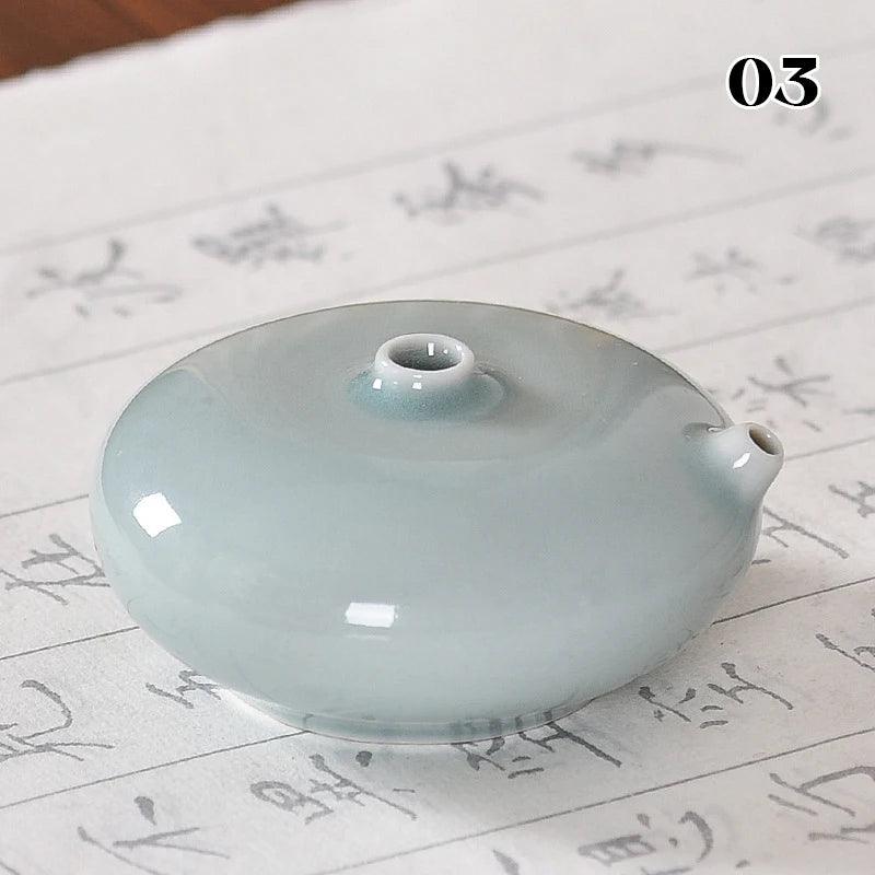 Lisslune | Artisans Water Drop Ceramic Ink Stone for Creative Inspiration