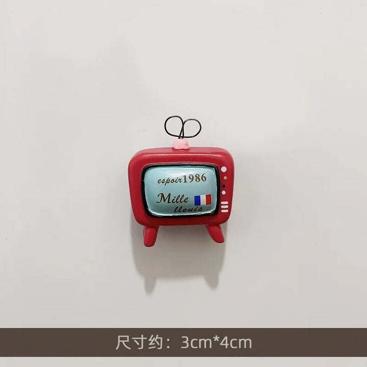 Rynx | 3D Refrigerator Magnet Puppy Cartoon Cat and Dog Refrigerator Sticker Anti-theft Entrance Door Decorative Magnetic Creative Message