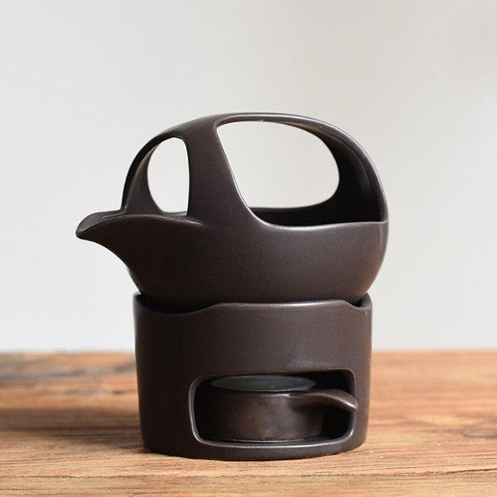 Lisslune | Japanese Style Simple Candle Tea Warmer Pot