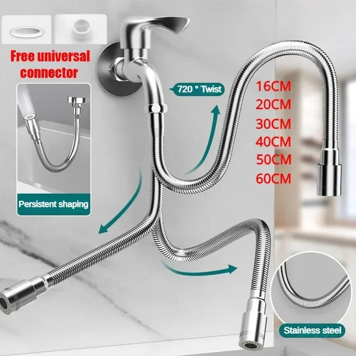 Lisslune | Universal Flexible Adjustable Kitchen Faucet Extender Nozzle