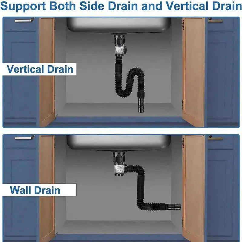 Lisslune | Innovative Flexible Drain Pipe System for Kitchen and Bathroom Solutions