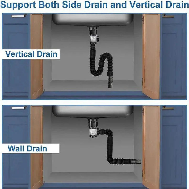 Lisslune | Innovative Flexible Drain Pipe System for Kitchen and Bathroom Solutions