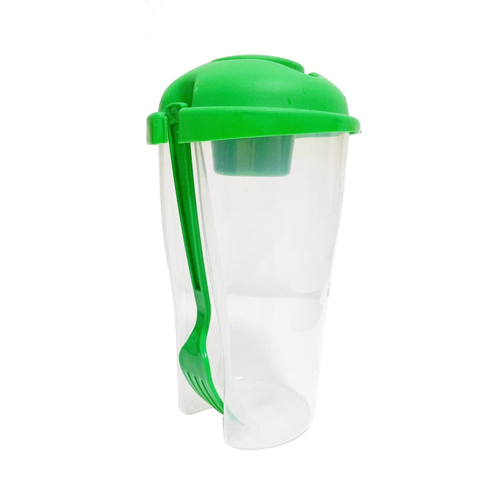 Lisslune | Portable Built-in Fork Mini Salad Cup