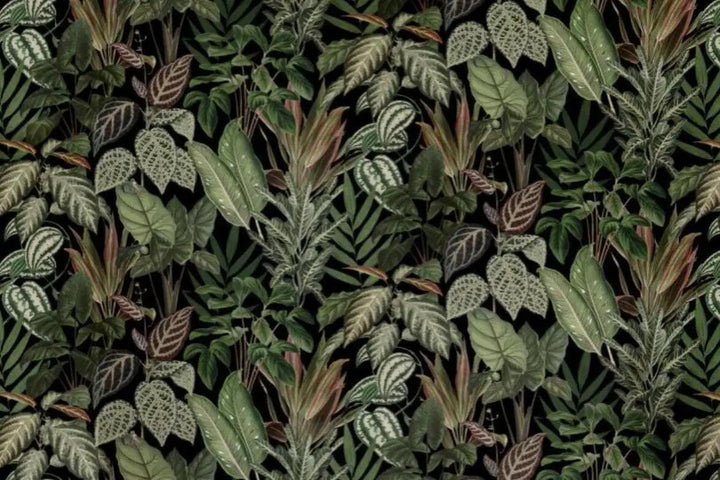 Lisslune | Tropical Dream Landscape Abstract Wallpaper Mural