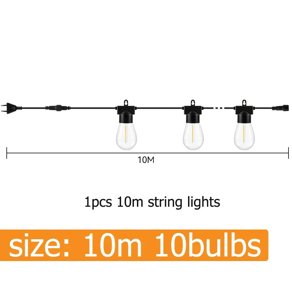 Lisslune | Outdoor LED String Lights