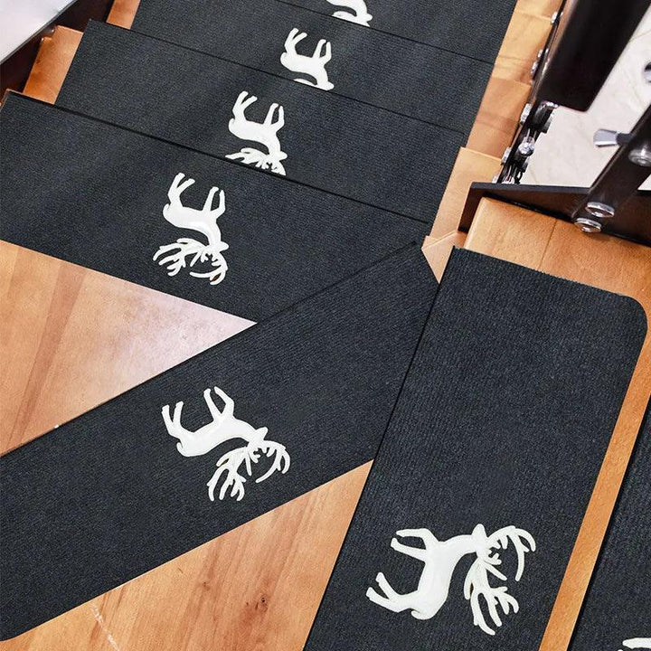 Lisslune | Stylish and Safe Plush Stair Mat Collection with Elegant Patterns