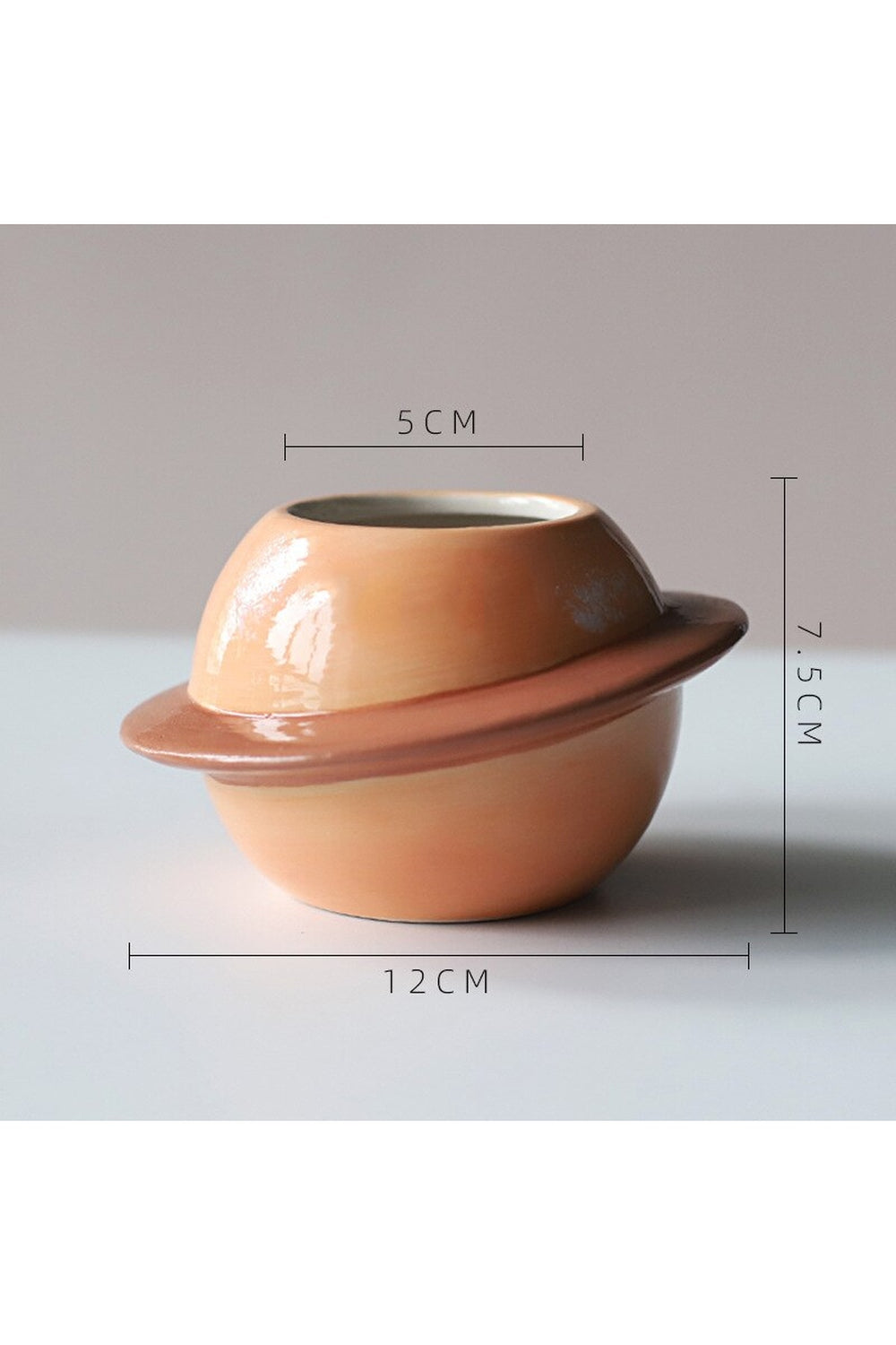 Lisslune | Motif ceramic pot for succulents
