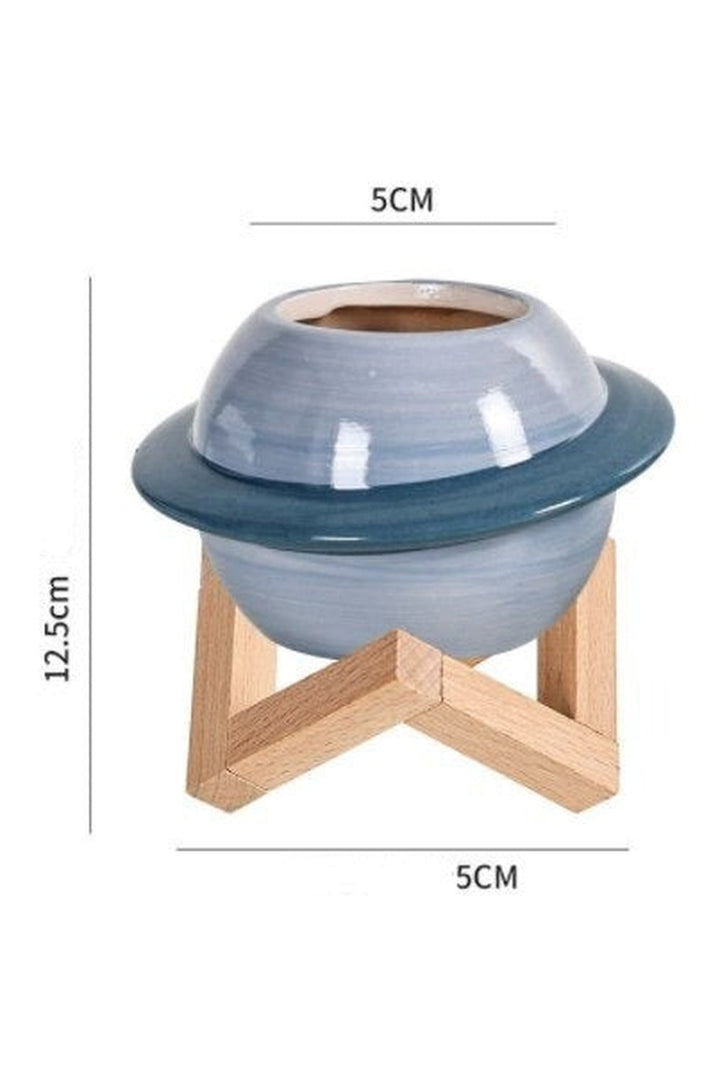 Lisslune | Motif ceramic pot for succulents