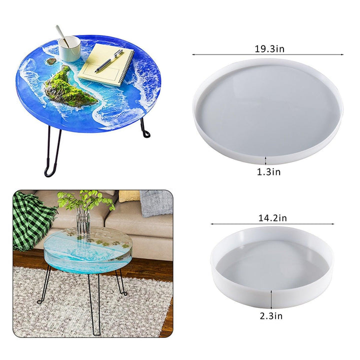 Lisslune | River Table Resin Crafting Mold Set - Create Stunning Epoxy Resin Designs